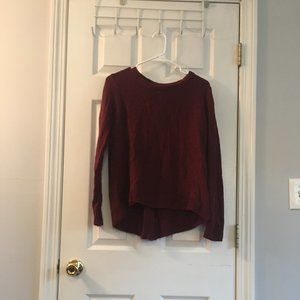 Cranberry Madewell Sweater